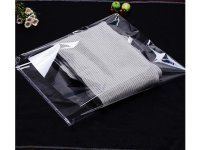 500 Clear Self-Adhesive Seal Plastic Bags 49x35cm