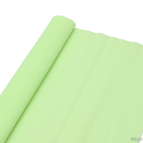5Rolls Apple Green Single-Ply Crepe Paper Arts & Craft - Click Image to Close