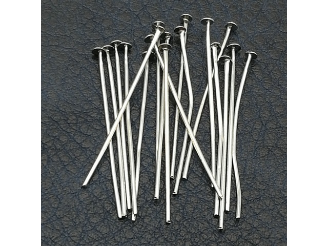 500gram Nickel Plated 50mm Head Pins Jewelry Finding