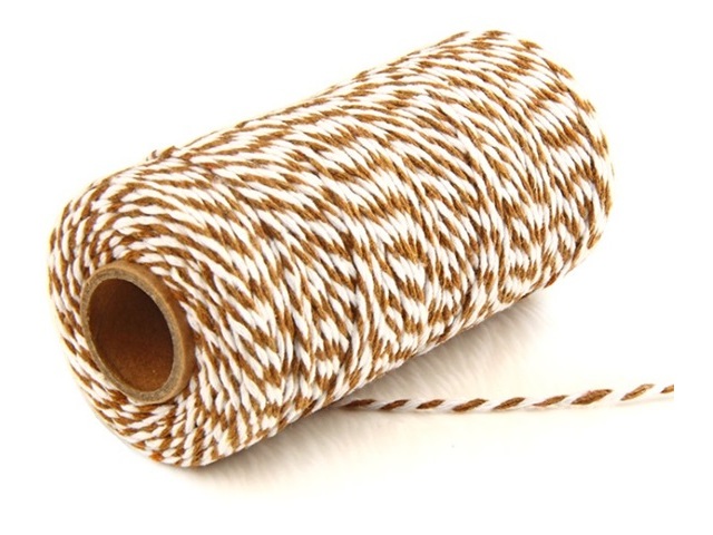 2x100Yards Goffee White Cotton Bakers Twine String Cord Rope - Click Image to Close