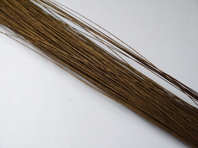 250Pcs Coffee Covered Florist Wire for Floristry/Crafts 22# - Click Image to Close