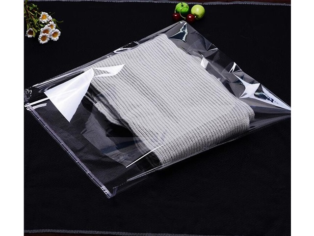 500 Clear Self-Adhesive Seal Plastic Bags 49x35cm - Click Image to Close