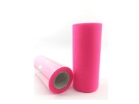 4Roll X 25Yds Tulle Roll Spool 15cm Wedding Gift Bow - Pink