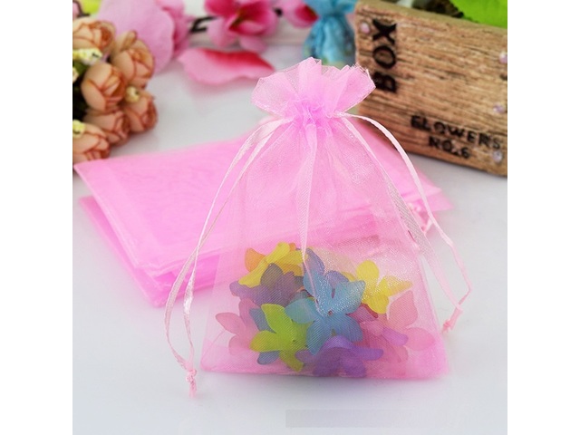 100 Light Pink Drawstring Jewelry Gift Pouches 12x9cm 100 Light Pink Drawstring Jewelry Gift Pouches 12x9cm