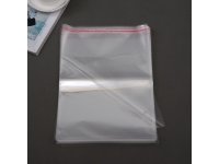 200 Clear Self-Adhesive Seal Plastic Bags 270x220mm