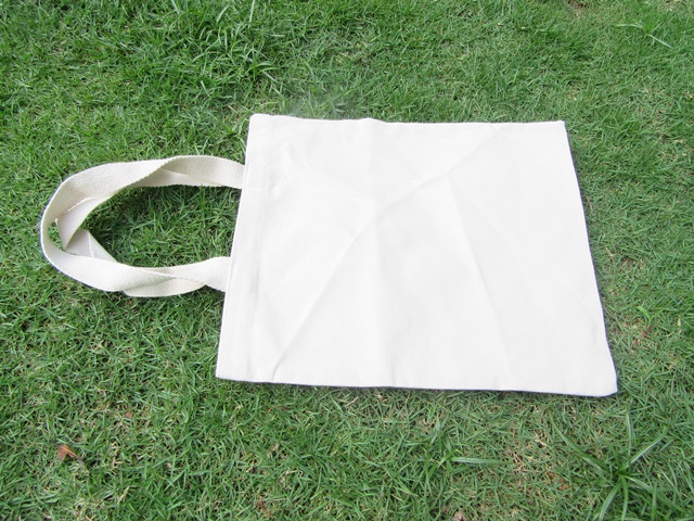 5Pcs Plain DIY Hemp Shopping Bag Handbag 33x28cm - Click Image to Close
