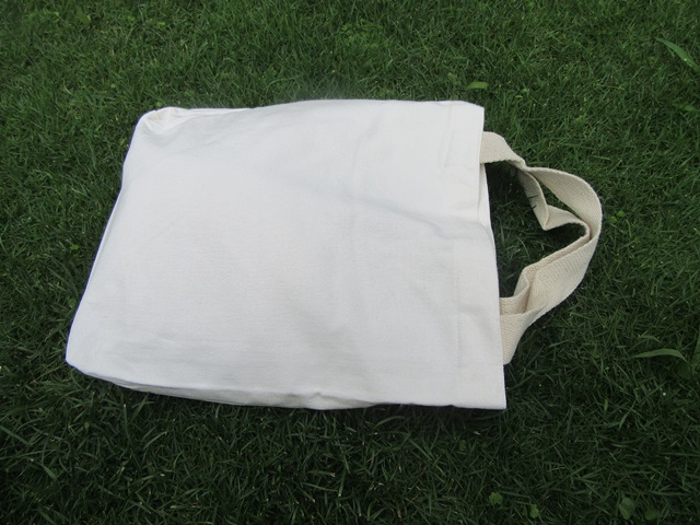 5Pcs Plain DIY Hemp Shopping Bag Handbag 32x28cm - Click Image to Close
