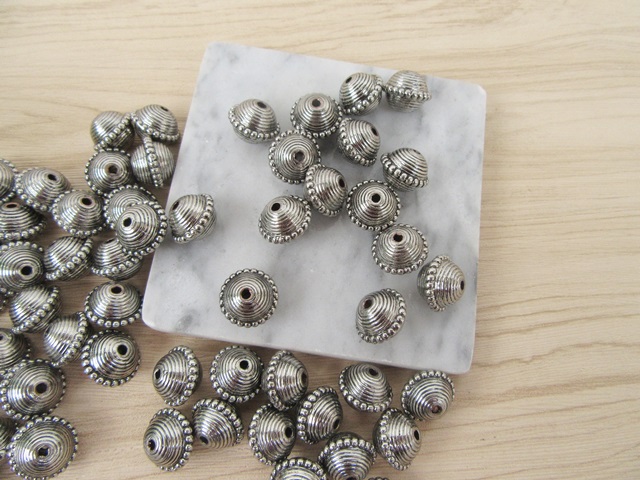 200Pcs Plastic Spacer Beads Jewellery Finding 17x13mm