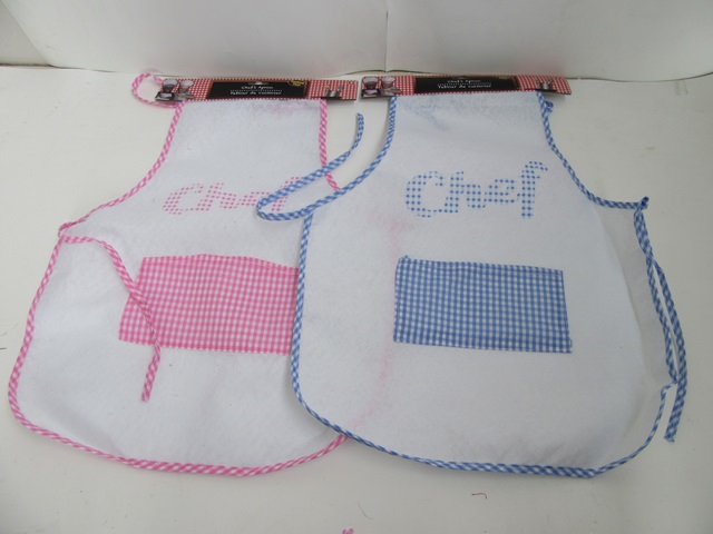 12Pcs Kids Chefs Apron Cooking Baking DIY Painting