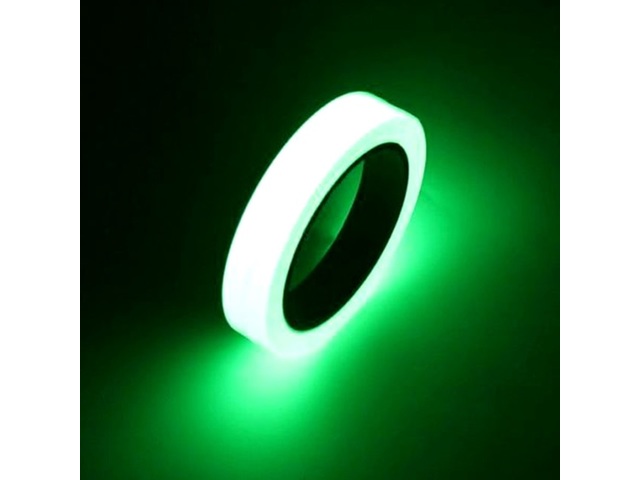 12 Sticky Adhesive Glow In The Dark Tape Self Luminous Film Stic