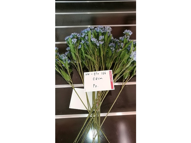 5Pcs Light Purple Flower 58cm Long we-flo166 - Click Image to Close