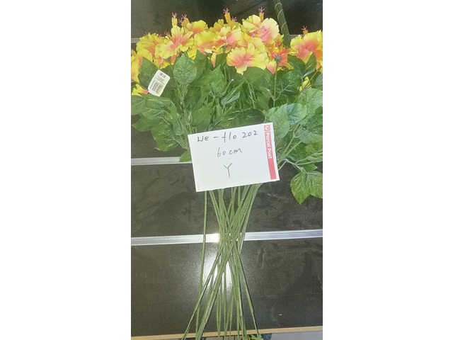 10Pcs Yellow Flower 60cm Long we-flo202 10Pcs Yellow Flower 60cm Long we-flo202