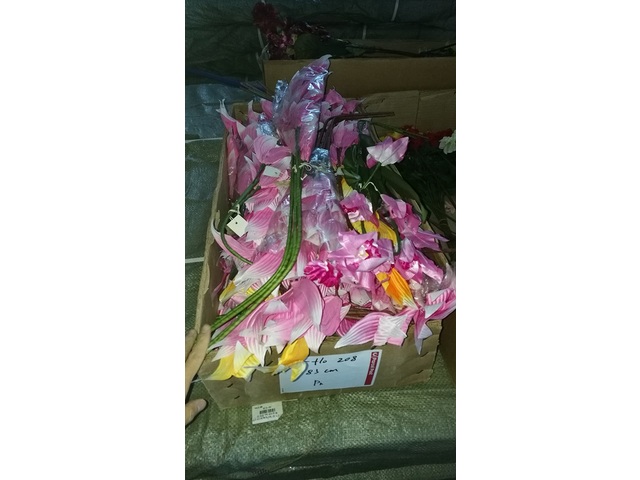 10Pcs Pink Flower 83cm Long we-flo208 10Pcs Pink Flower 83cm Long we-flo208