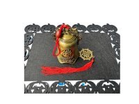 1X New Feng shui Prosperity Guan Yin Bell Red Tassel