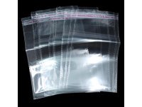 500 Clear Self-Adhesive Seal Plastic Bags 42x26cm 500 Clear Self-Adhesive Seal Plastic Bags 42x26cm
