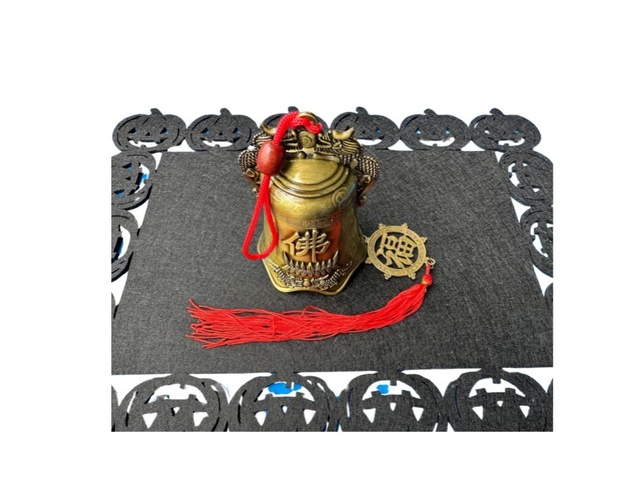 1X New Feng shui Prosperity Guan Yin Bell Red Tassel