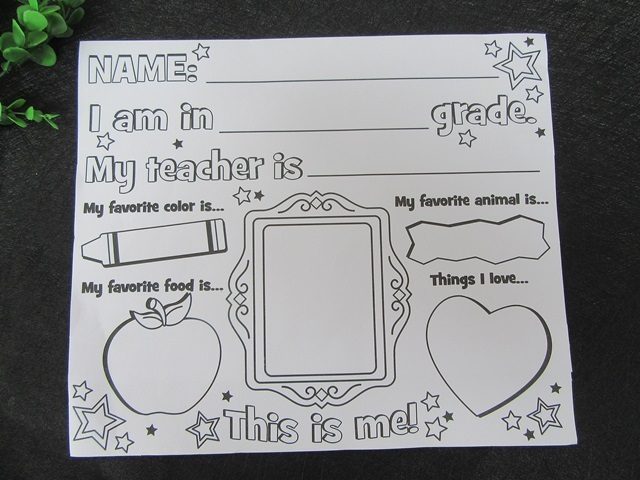 30Pages DIY I am in grade Drawing Paper 56x35.5cm 30Pages DIY I am in grade Drawing Paper 56x35.5cm