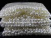2500 White Round Simulate Pearl Loose Beads 6mm