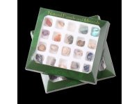 20Pcs Natural Fossils & Minerals Collection Gemstone Stones