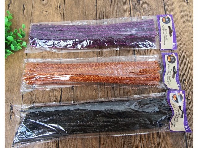 6Packs X 43Pcs Chenille Stems Craft Pipe Cleaners 30cm Long - Click Image to Close