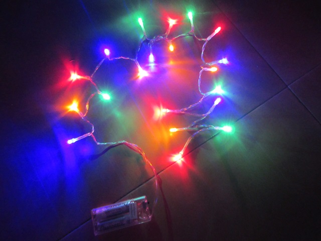 1.15M Multi Color 20Led Bud Lights Party Wedding String - Click Image to Close