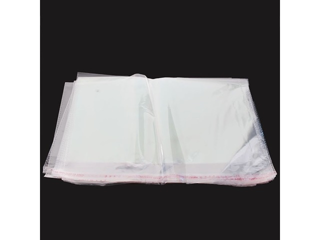 195X Clear Self-Adhesive Seal Plastic Bags 19.5x30cm NO Hole 195X Clear Self-Adhesive Seal Plastic Bags 19.5x30cm NO Hole