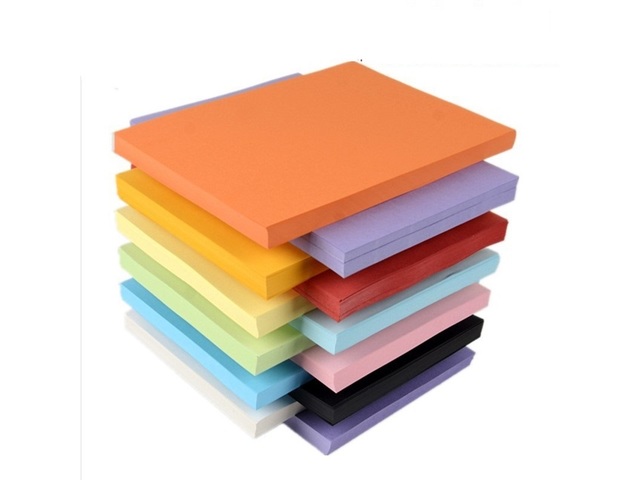 100Sheets 180gsm A4 Coloured Card Cardboard DIY Craft Paper Maki