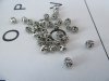 300Pcs Alloy Antique Silver Flower Beads Pendants 5mm 300Pcs Alloy Antique Silver Flower Beads Pendants 5mm