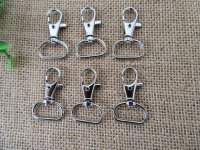 100 Lanyard Clip Swivel Clasp For Keyring,Phone Straps