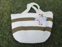1X Beach Retro Straw Rattan Wicker Handbag Knitted Bag