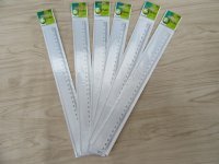 25Pcs 30cm Length Measure Clear Straight Edge Ruler 25Pcs 30cm Length Measure Clear Straight Edge Ruler
