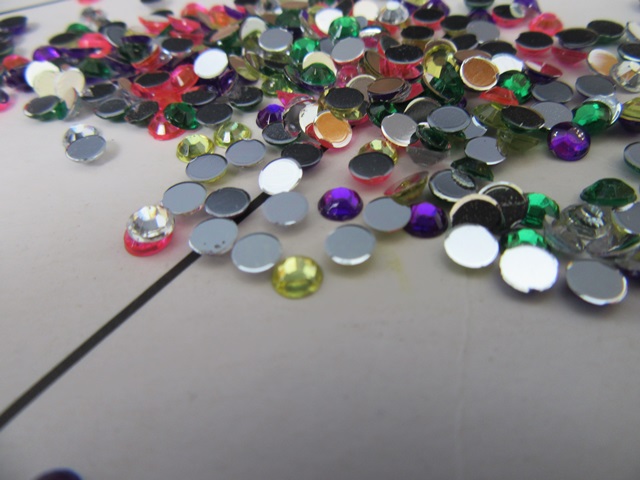 520Grams Boxed Acrylic Flatback Rhinestones Retails Package 520Grams Boxed Acrylic Flatback Rhinestones Retails Package
