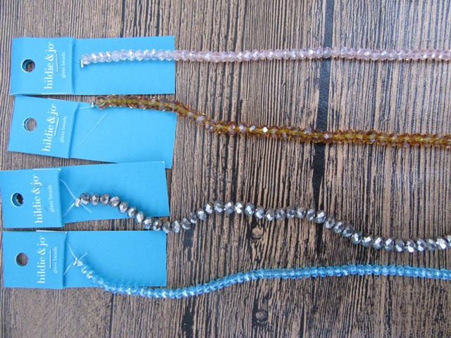 4Packs X 3String Faceted Crystal Beads Unfinished Bracelet Jewel 4Packs X 3String Faceted Crystal Beads Unfinished Bracelet Jewel
