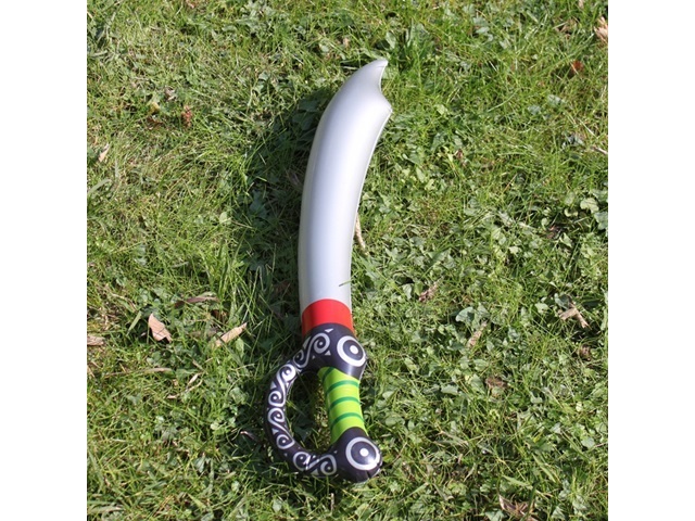 12Pcs Inflatable Pirate Swords Blow Up Kids Toy 74cm long