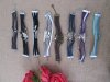 12Pcs Various Design Leatherette Cord Knitted Bracelets W/Clasp 12Pcs Various Design Leatherette Cord Knitted Bracelets W/Clasp