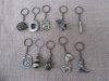10Pcs Stainless HQ Keyring Keychain Key Ring Assorted 10Pcs Stainless HQ Keyring Keychain Key Ring Assorted