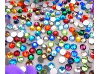 5000 Flat Back Diamonds Rhinestones 4mm Mixed Color