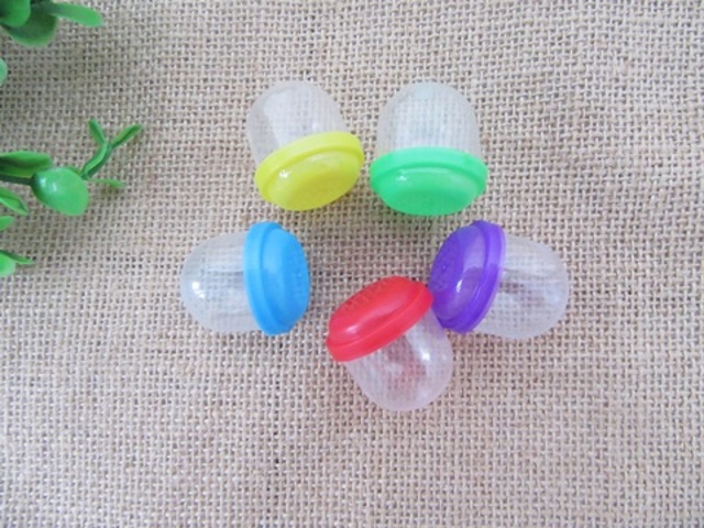 250Pcs Vending Machine 1" Empty Capsules Mixed - Click Image to Close