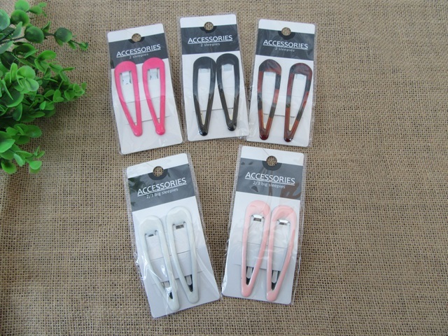 12Sheets X 2Pcs Metal Snap Hair Clips/Sleepies Bendies Assorted 12Sheets X 2Pcs Metal Snap Hair Clips/Sleepies Bendies Assorted