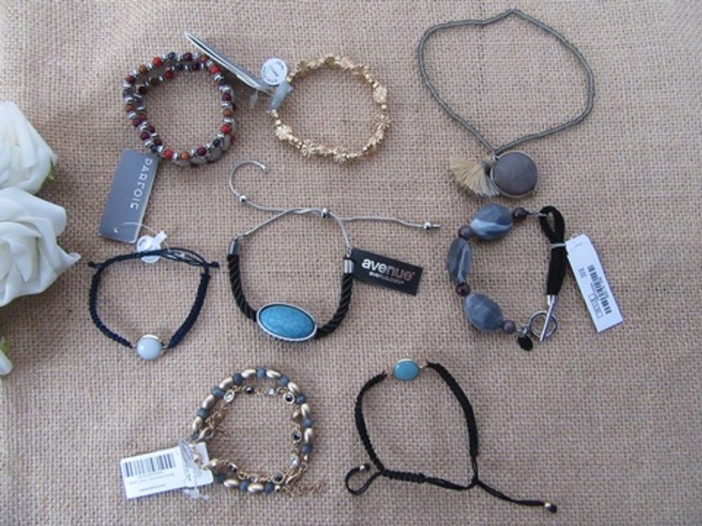 12Pcs Various Trendy Elastic Bracelet Drawstring Bracelet 12Pcs Various Trendy Elastic Bracelet Drawstring Bracelet