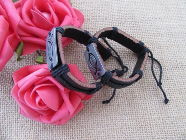 12Pcs Fashion Leather Tribe Drawstring Bracelets 12Pcs Fashion Leather Tribe Drawstring Bracelets