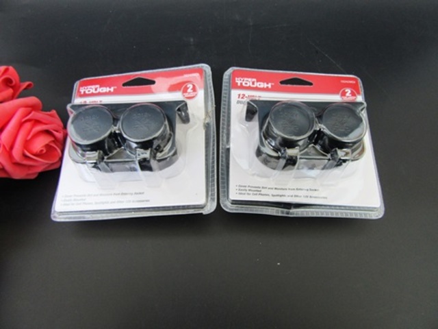2Set 12V Dual Charger Power Socket Outlet Plug Panel Mount 2Set 12V Dual Charger Power Socket Outlet Plug Panel Mount