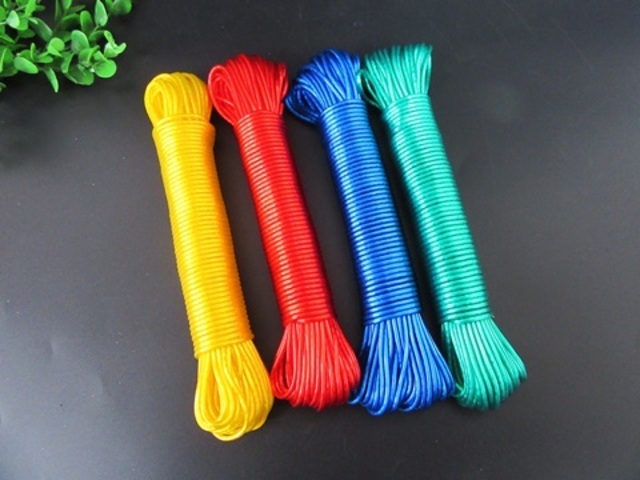 10Pcs x 20Meter Plastic Strong Clothes Washing Line Wire Rope 10Pcs x 20Meter Plastic Strong Clothes Washing Line Wire Rope