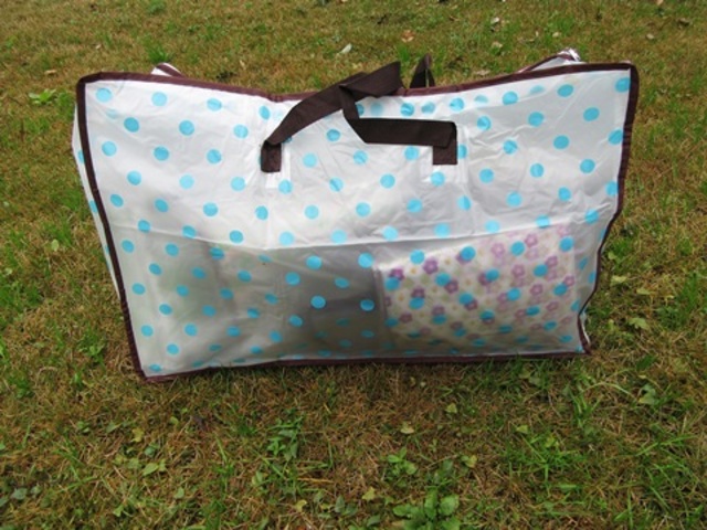 5Pcs Blue Storage Bag Home Packing Organiser Travel Moving Bag