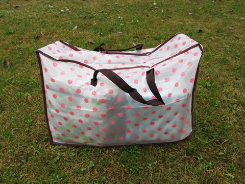 5Pcs Pink Storage Bag Home Packing Organiser Travel Moving Bag - Click Image to Close