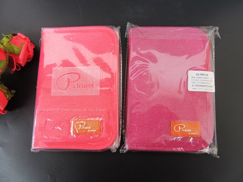 4X Travel Wallet Passport Airline Ticket Case Card Holder - Click Image to Close