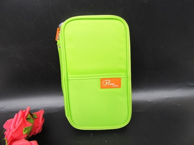 1Pc Grass Green Travel Wallet Passport Ticket Case Card Holder 1Pc Grass Green Travel Wallet Passport Ticket Case Card Holder