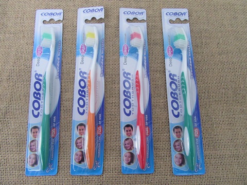 12 New Adult Morning Kiss Toothbrushes - Click Image to Close