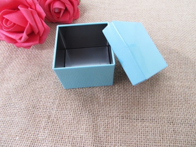 12Pcs Blue Square Boxes Storage Case Jewellery Wedding Gift Box 12Pcs Blue Square Boxes Storage Case Jewellery Wedding Gift Box