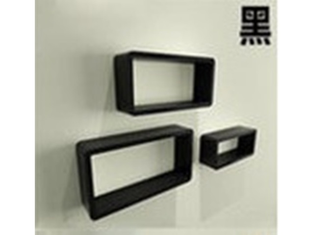 3Pcs 3in1 Wall Cube Shelf Set Storage Shelves Display - Click Image to Close